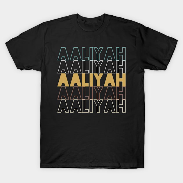 Aaliyah T-Shirt by Hank Hill